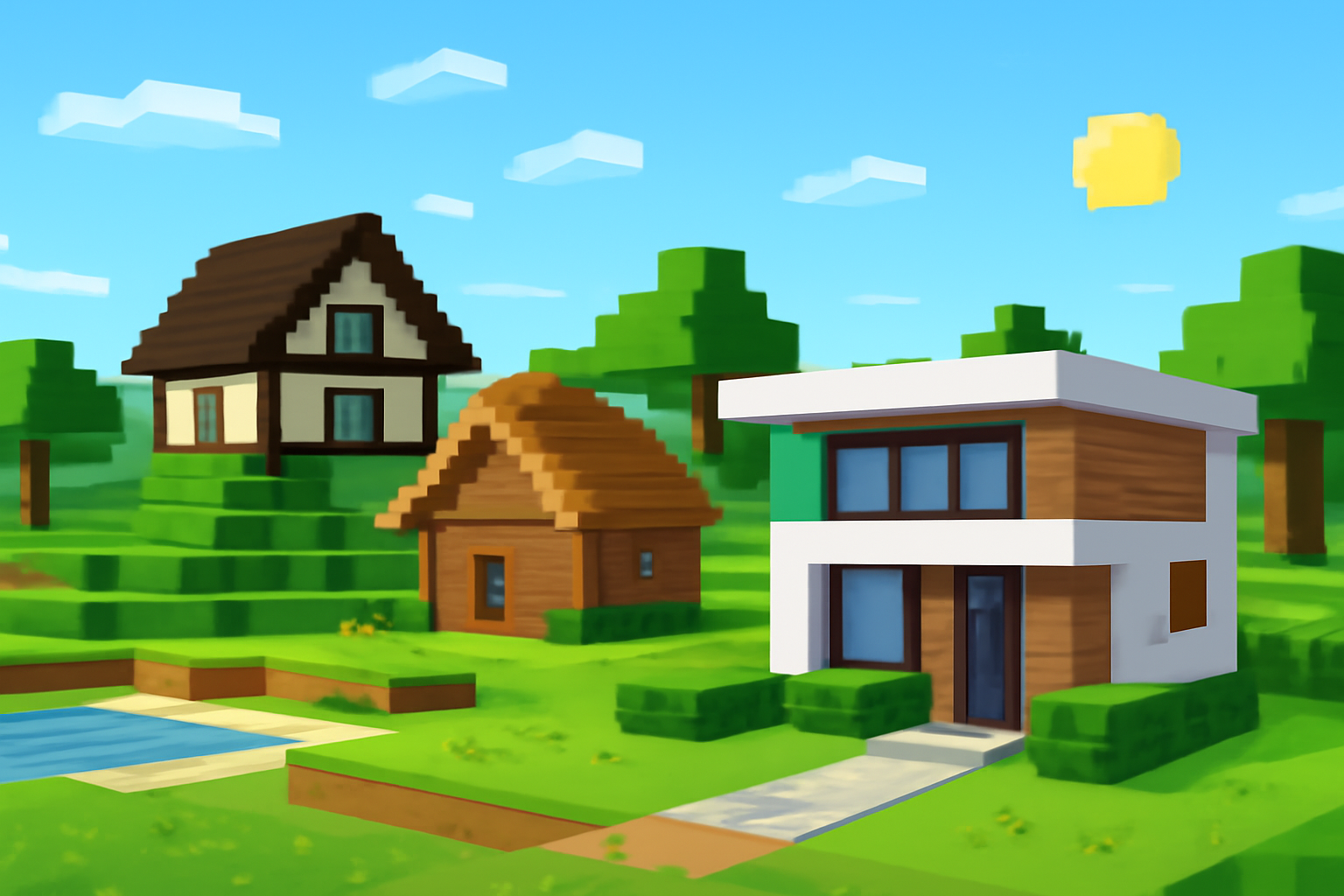 Лучшие идеи для строительства уютных домиков в Minecraft: от классики до современности
