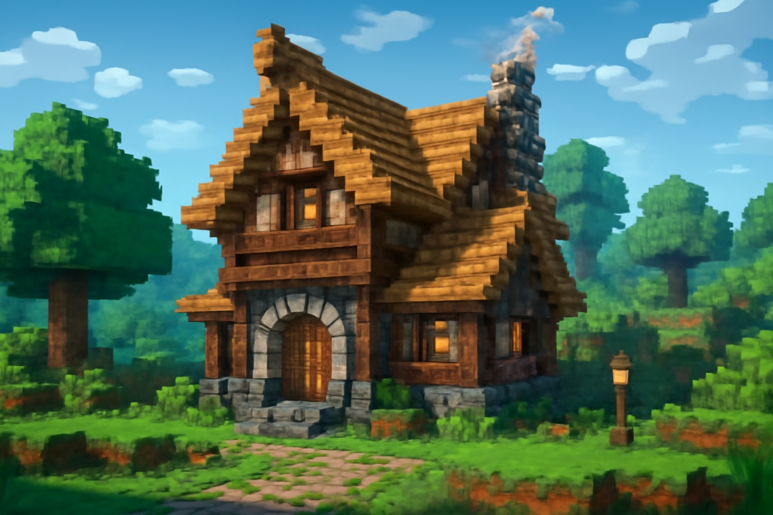 Как построить уютный средневековый дом в стиле фэнтези в Minecraft: лучшие советы и идеи